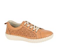 Mod Comfys Flexi Womens Leather Comfort Shoes Trainers, Size 4 In
