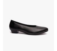 Mod Comfys Jules Ladies Leather Court Shoes Black UK 5