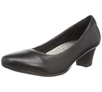 Mod Comfys Womens/Ladies Plain Leather Court Shoes (6 UK) (Black)