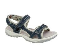 Mod Comfys Women's Leather Sports Sandals in Blue | Size: 5 Mod Comfys Blue 5