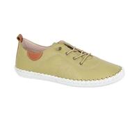 Mod Comfys Women's Leather Trainers in Light Green | Size: 5 Mod Comfys Light Green 5