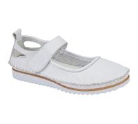 Mod Comfys Women's Softie Leather Casual Shoes in White | Size: 6 Mod Comfys White 6