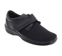 Mod Comfys Women's X Wide Orthotics Stretch Comfort Shoes in Black | Size: 4 Mod Comfys Black 4