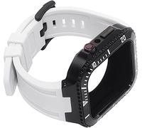 Mod Kit zinc alloy For Band Case Series 8 7 45MM Silicone Strap Metal Frame Bezel For iWatch SE 6 5 4 44MM Retrofit Set