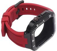 Mod Kit zinc alloy For Band Case Series 8 7 45MM Silicone Strap Metal Frame Bezel For iWatch SE 6 5 4 44MM Retrofit Set