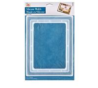 Mod Podge Frame, Clear Silicone Casting Mold 5" x 7" Opening for Epoxy Supplies for DIY Resin Arts and Crafts Projects, 27581
