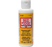 Mod Podge Matte Waterbase Sealer, Glue and Finish - 4 oz, Colorless (Mushoku)