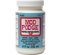 MOD PODGE - Paper Matte - Water Based Glue Sealer & Finish - 8fl/oz - CS11236