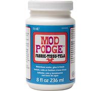 Mod Podge, Water-based Fabric Glue, Sealer and Finish, Transparent, 236 ml Bottle