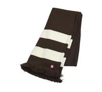 Mod Shoes The 'Strawberry Fields' Scarf - Chocolate and Off White - John Lennon Beatles Inspired
