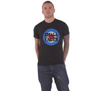 Mod Target Band Logo T Shirt Small Faces Black XL