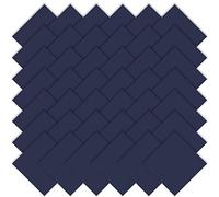 Moda Bella Solids Blue 9900-48 Charm Pack, 42 5-inch Cotton Fabric Squares by Moda Fabrics