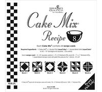 Moda Cake Mix Recipe #8 ~44 recipe cards will make 176 3" Fin QST & 1320 1" Fin HST,