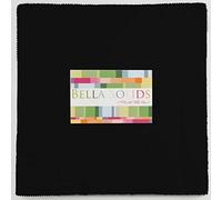 Moda Fabric Bella Solids Layer Cake Black