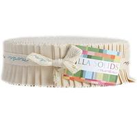 Moda Fabric Bella Solids Natural Honey Bun - Sold Per 1/4 Metre (Long Quarter)