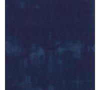 Moda Fabric Grunge Navy - Sold Per 1/4 Metre (Long Quarter)