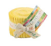 Moda Fabric Junior Jelly Roll Bella Solid 30s Yellow