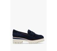Moda In Pelle Women's 'Ebonee' Suede Brogues in Navy | Size: 7 Moda In Pelle Navy 7