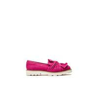 MODA IN PELLE Eves Pink Textile Loafers Colour: Pke, Size: 38