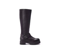 Moda in Pelle Women's Remy Dark Brown Leather Knee High Boots 6