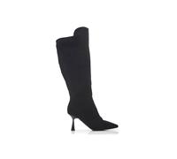 Moda In Pelle Women's 'Ursa' Alcantara Heeled Boots in Black | Size: 3 Moda In Pelle Black 3