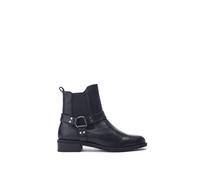 MODA IN PELLE Palanne Black Leather Chelsea Boots Size: 37, Colour: Bl