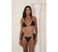 Moda Minx Women's Atka Triangle Top in Black | Size: Small Moda Minx Black S