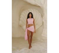 Moda Minx Women's Daytona Co-Ord in Baby Pink | Size: Medium/Large Moda Minx Baby Pink M/L