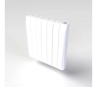 Moda Smartstone Ceramic Electric Radiator - WiFi Controlled Wall Mounted Heater with Heat-Retentive Ceramic Core, Smart Life App, Open Window Detection and DIY INstall (1500w)