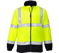 Portwest Flame Resistant Anti Static Hi-Vis Fleece