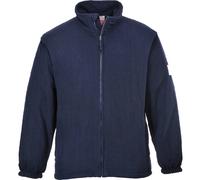 Portwest Flame Resistant Anti Static Fleece, Color: Navy, Size: XL, FR30NARXL