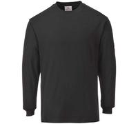 Portwest Flame Resistant Anti-Static Long Sleeve T-Shirt