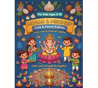 Modak & Mischief: A Kawaii Ganesh Chaturthi Coloring Book