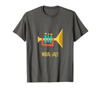 Modal Jazz - Vintage Jazz Trumpet Music T-Shirt