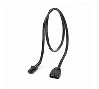 Modal Power Light Cable compatible with ASUS ROG Thor Airplane Head - 3P to ARGB 3Pin Adapter Connector Synchronous Light Connector Black