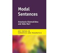 Modal Sentences (Key Topics in Semantics and Pragmatics)