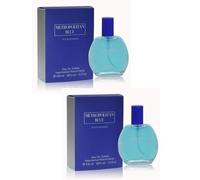Modaleo - 2 Pack Metropolitan Parfum Blue Men's Perfume Eau De Toilette Mens Fragrance Aftershave 100ml Each
