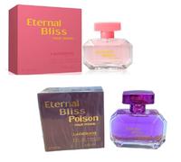 Modaleo - 2 Pack Women's Perfume Eternal Bliss, Eternal Bliss Poison Eau de Ladies Parfum Spray Women Fragrance EDP for her 100ml Each