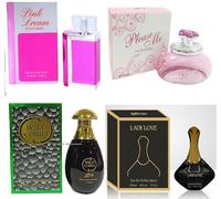 Modaleo Collections - 4 Pack Pink Dream, Please Me, Wild Cobra, Lady Love Parfum for her Perfume Womens