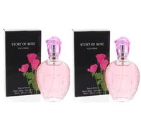 Modaleo Perfume for Women perfume Ladies Fragrance Eau De 100ml (2 x Story of Rose)