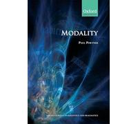 Modality: 01 (Oxford Surveys in Semantics & Pragmatics)