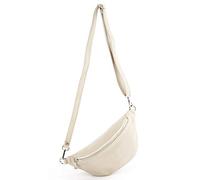 modamoda de - Italian Manual/evening bag small leather T77, Colour:cream2