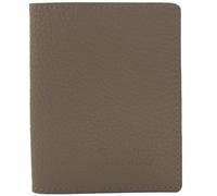 modamoda de KK01 Unisex Genuine Leather Credit Card Holder 3 Sizes Handmade in Italy, Dark taupe, M, Classic