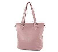 modamoda de - T215 - Italian leather bag shopper large, color: old pink