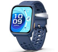 ModaWin Smart Watch for Kids with 12 Puzzle Games, 1.83" Fitness Tracker Watch Heart Rate Sleep Monitor, Pedometer, Alarm Clock, Flashlight, Gift for 6-12 Year Old Boys