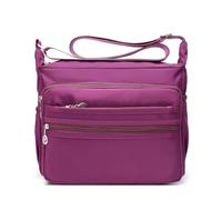 ModaZeal Casual Nylon Crossbody for Women Multi-Pocket Messenger Handbags | Lightweight Waterproof Shoulder Side Purse with Adjustable Strap, Ladies Messenger Bag Crossbody for Daily Work Travel