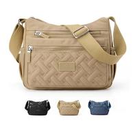 ModaZeal Lightweight Nylon Shoulder Bag Women Multipocket Crossbody Handbag