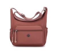 ModaZeal Multi Pockets Crossbody Bag for Women Small Nylon Handbags Multiple Pockets Shoulder Bags Messenger Bag for Work Travel Shopping