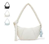 ModaZeal Nylon Crescent Bag Women Crossbody Puffer Shoulder Purse Quilted