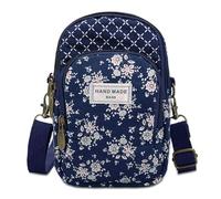 ModaZeal Small Crossbody Bag for Women, Floral Phone Bag Canvas Handbags Women Coin Purse Phone Pouch with Adjustable Strap
